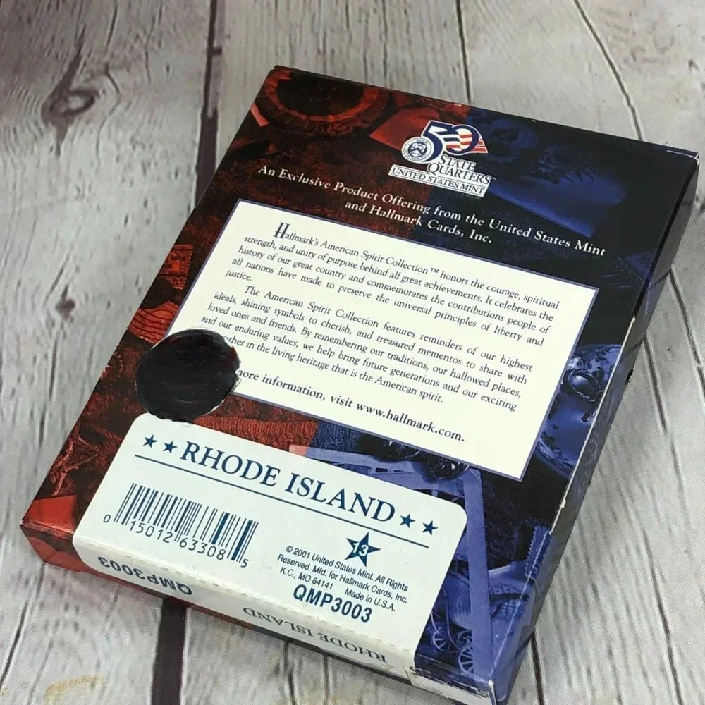 hallmark American spirit collection ornament 2001 Rhode Island